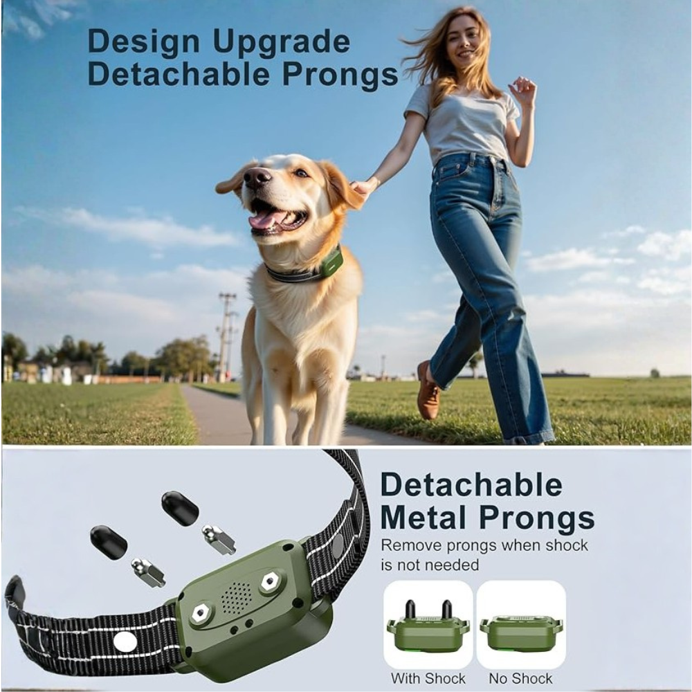 4500FT Ultra-Long Range Dog Training Collar with Remote, Waterproof Dog Shock Collar with 3 Modes (Beep, Vibrate, Shock) & LCD Display