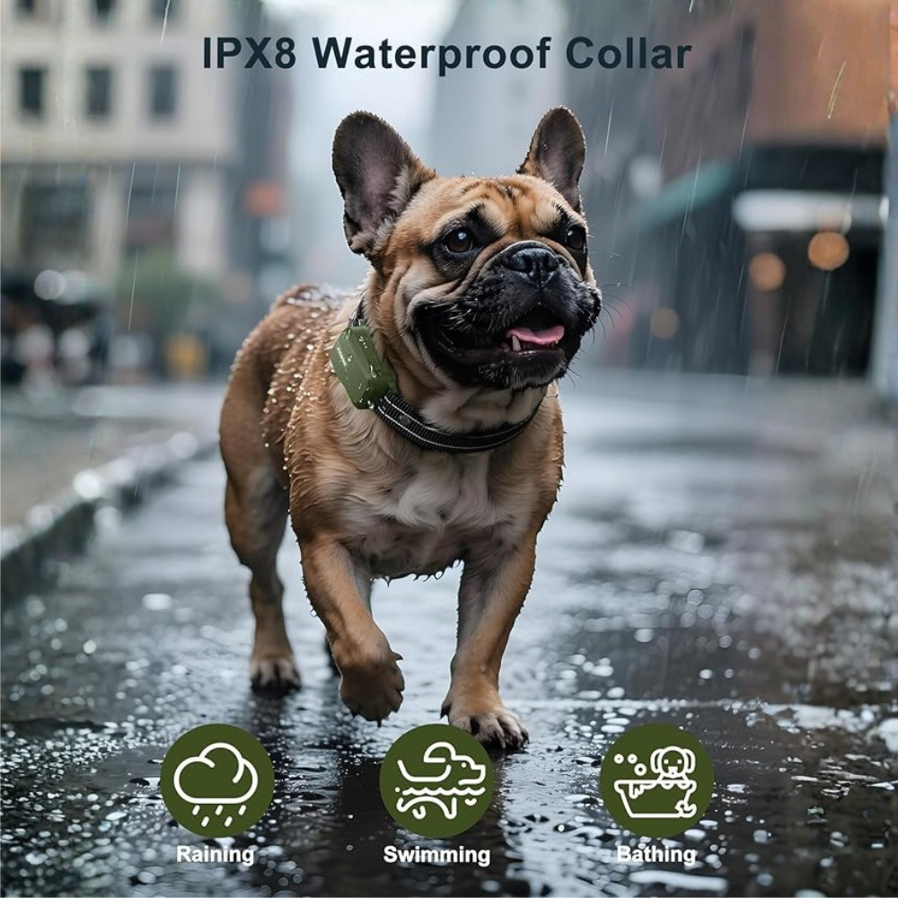 4500FT Ultra-Long Range Dog Training Collar with Remote, Waterproof Dog Shock Collar with 3 Modes (Beep, Vibrate, Shock) & LCD Display